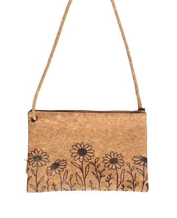 Natural Cork Crossbody Bag