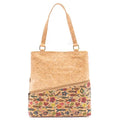 Natural Cork Sardin Tote Bag