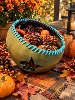 Natural Gourd Bowl